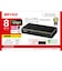 BUFFALO　Giga対応 スイッチングハブ 8ポート プラスチック筐体/電源外付けモデル マグネット付 ブラック LSW7GT8EPCBK