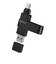 BUFFALO　USB3.2(Gen1)対応 Type-AC両対応 回転式USBメモリー ［64GB / USB TypeA＋USB TypeC / USB3.2 / 回転式］ RUF3ACR64GBC