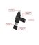 BUFFALO　USB3.2(Gen1)対応 Type-AC両対応 回転式USBメモリー ［64GB / USB TypeA＋USB TypeC / USB3.2 / 回転式］ RUF3ACR64GBC