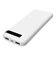 ラスタバナナ　10000mAh 準固体モバイルバッテリー A×2 C×1 PD20W出力 [ USB Power Delivery対応 / 3ポート ] ホワイト RLI100C20W04WH