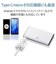 エレコム　スマートフォン用USBケーブル 3in1 microUSB+Type-C+Lightning 1.2m ホワイト MPAAMBLCAD12WH