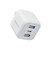エレコム　USB TypeC 充電器 PD 対応 合計出力 32W Type C ×1 USB A ×2 折りたたみプラグ 小型 軽量 ホワイト  MPAACCP4032WH