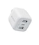 エレコム　USB TypeC 充電器 PD 対応 合計出力 32W Type C ×1 USB A ×2 折りたたみプラグ 小型 軽量 ホワイト  MPAACCP4032WH
