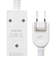 エレコム　延長コード 電源タップ USB タップ 0.5m コンセント 3口 Type-C ×1 USB-A ×2 雷ガード ほこり防止シャッター 絶縁キャップ PSE適合 ホワイト TU083A2C05WH