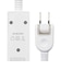 エレコム　延長コード 電源タップ USB タップ 0.5m コンセント 3口 Type-C ×1 USB-A ×2 雷ガード ほこり防止シャッター 絶縁キャップ PSE適合 ホワイト TU083A2C05WH