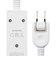 エレコム　延長コード 電源タップ USB タップ 1.5m コンセント 3口 Type-C ×1 USB-A ×2 雷ガード ほこり防止シャッター 絶縁キャップ PSE適合 ホワイト TU083A2C15WH