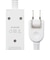 エレコム　延長コード 電源タップ USB タップ 1.5m コンセント 3口 Type-C ×1 USB-A ×2 雷ガード ほこり防止シャッター 絶縁キャップ PSE適合 ホワイト TU083A2C15WH