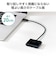 エレコム　ドッキングステーションUSB PD対応 USB-A×1 USB-C×1 HDMI×1 DST030BPBK