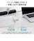 エレコム　ドッキングステーションUSB PD対応 USB-A×1 USB-C×1 HDMI×1 DST030BPWH
