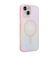 PGA　iPhone 15/14/13用 MagSafe対応 ハイブリッドケース Premium Style オーロラ/ピンク PG23AMGPT09PK