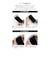 HAMEE　iPhone17 iFace Reflection強化ガラスクリアケース ブラック IP17IFACERFTBK