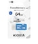 KIOXIA　USBメモリ TransMemory U301［64GB /USB TypeA /USB3.2 /キャップ式］ ブルー KUC3A064GML