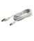 ORIGINALBASIC　テレビアンテナケーブル S型（ストレート型）180°可動 ホワイト 5.0m OSTCSK2C50WH