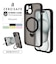 ラスタバナナ　iPhone 15 ZEROSAFE 極限保護 ハイブリッドケース TPU×PC 360°回転MagSafeリング付き FRWH フロストホワイト 7870IP361HPMWH