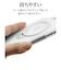 ラスタバナナ　iPhone 15 ZEROSAFE 極限保護 ハイブリッドケース TPU×PC 360°回転MagSafeリング付き FRWH フロストホワイト 7870IP361HPMWH