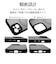 ラスタバナナ　iPhone 15 ZEROSAFE 極限保護 ハイブリッドケース TPU×PC 360°回転MagSafeリング付き FRWH フロストホワイト 7870IP361HPMWH
