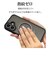 ラスタバナナ　iPhone 16(6.1インチ)ZEROSAFE Shaft カメラ周囲保護 Magsafe対応 360°回転スタンドケース フロストブラック 8386IP461ZSFSLBK