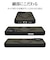 ラスタバナナ　iPhone 16(6.1インチ)ZEROSAFE Shaft カメラ周囲保護 Magsafe対応 360°回転スタンドケース フロストブラック 8386IP461ZSFSLBK