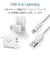 エレコム　iPhone 充電ケーブル ライトニングケーブル 1.5m MFi認証 【 Lightning コネクター搭載 iPhone iPad iPod AirPods 対応 】 ホワイト ホワイト MPAUAL15WH