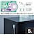 エレコム　延長コード? 電源タップ コンセント 5m 2P 1個口 ほこりシャッター 絶縁キャップ マグネット スイングプラグ 125V 15A 1500W テーブルタップ? ホワイト TX01M2150WH