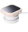 エレコム　アップルウォッチ カバー Apple Watch Series 11 / 10 [ 46mm ] ケース 強化ガラス 10H 耐衝撃フレーム 指紋防止 飛散防止 TOUGH SLIM LITE ベージ AW25AFCTSLBE