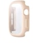 エレコム　アップルウォッチ カバー Apple Watch Series 11 / 10 [ 46mm ] ケース 強化ガラス 10H 耐衝撃フレーム 指紋防止 飛散防止 TOUGH SLIM LITE ベージ AW25AFCTSLBE
