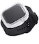 エレコム　アップルウォッチ カバー Apple Watch Series 11 / 10 [ 46mm ] ケース 強化ガラス 10H 耐衝撃フレーム 指紋防止 飛散防止 TOUGH SLIM LITE クリア AW25AFCTSLCR