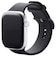 エレコム　アップルウォッチ バンド Apple Watch SE 第3世代 / Series 11 [ 42 41 40 38mm ] シリコン ベルト TOUGH SLIM ブラック ブラック AW25BBDTSBK
