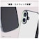 レイアウト　AQUOS wish5  maru Pietra 耐衝撃 バンパー マット ハイブリッドケース ブラック RTAQL3K6TBMB