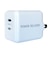 オズマ　スマホ用USB充電コンセントアダプタ3A/29W （Type-C） ホワイト IHACC30PDLW