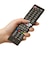 ORIGINALBASIC　ネット動画ボタン搭載テレビリモコン ｼｬｰﾌﾟｱｸｵｽ対応 ★ｼｬｰﾌﾟ用 OBAVR1TVB01SH