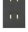 ORIGINALBASIC　USB付き電源ﾀｯﾌﾟｺｰﾄﾞ有り黒2個口1M2ﾎﾟｰﾄ #PB OBRT212AK