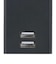 ORIGINALBASIC　USB付き電源ﾀｯﾌﾟｺｰﾄﾞ有り黒2個口1M2ﾎﾟｰﾄ #PB OBRT212AK