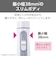 テスコム　カールドライヤー マイナスイオン 静電気低減 【 キャッチクッションブラシ 付 】 スリムボディ 冷温風 ブラシ水洗い可 naturam ホワイト ホワイト TC200BW