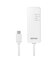 BUFFALO　LAN変換アダプタ [USB-C オス→メス LAN] ホワイト LUA5U3CGTEWH