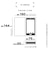 ラスタバナナ　iPhone SE 第3世代/SE 第2世代/8/7/6s 手帳+ハンドストラップ ネイビー 7424IP247BO