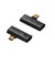 フリーダム　USB Type-C変換アダプター L字型(C → C) PD100W USB10Gbps FUHACCPC02GY