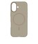 トリニティ　iPhone 17ケース ajouter アジュテ ［Silky Armor］ MagSafe対応 シルキータッチケース カフェオレ ベージュ AJIP25M2SACLBR