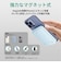 AUKEY　モバイルバッテリー MagLink 10000mAh マグネット式ワイヤレス充電機能 PD20W対応 折りたたみスタンド ブルーPBML01BL