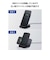 エレコム　ワイヤレス充電器 Qi認証 充電スタンド ( iPhone Pixel Xperia Galaxy Android AirPods 各種対応 ) ブラックWQS11BK