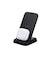 エレコム　ワイヤレス充電器 Qi認証 充電スタンド ( iPhone Pixel Xperia Galaxy Android AirPods 各種対応 ) ブラックWQS11BK