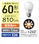 パナソニック　LED電球 一般電球タイプ(E26口金) 全方向タイプ ［E26 /一般電球形 /電球色 /1個 /全方向タイプ］LDA7LDGSZ6F