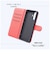 レイアウト　iPhone 17 手帳型レザーケース シンプル マグネット/レッドRTP61ELC1R