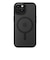 PGA　iPhone 15/14/13用 MagSafe対応 ハイブリッドケース Premium Style マット/ブラックPG23AMGPT01BK