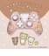 アローン　ゲーム用ワイヤレスコントローラー リラックマ ALLONEALGNS2WCRK<br>★こちらの商品は人気商品のため、色違い・仕様違い等含め「一家族１台限り」でのご協力をお願いしております。