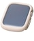エレコム　アップルウォッチ カバー Apple Watch SE 第3 / 2世代 ［ 44mm ］ ケース 強化ガラス 10H 耐衝撃フレーム 指紋防止 飛散防止 TOUGH SLIM LITE ベージュ AW25DFCTSLBE