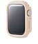 エレコム　アップルウォッチ カバー Apple Watch SE 第3 / 2世代 ［ 44mm ］ ケース 強化ガラス 10H 耐衝撃フレーム 指紋防止 飛散防止 TOUGH SLIM LITE ベージュ AW25DFCTSLBE