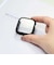 エレコム　アップルウォッチ カバー Apple Watch SE 第3 / 2世代 ［ 44mm ］ ケース 強化ガラス 10H 耐衝撃フレーム 指紋防止 飛散防止 TOUGH SLIM LITE ブラック AW25DFCTSLBK