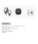 SHOKZ　完全ワイヤレスイヤホン OpenFit Air 2 ［ワイヤレス(左右分離) / 耳かけ型 / Bluetooth対応］ ブラック OPENFITAIR2