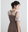 【VIS DRESS】【3WAY】シアートップスセットキャミドレス